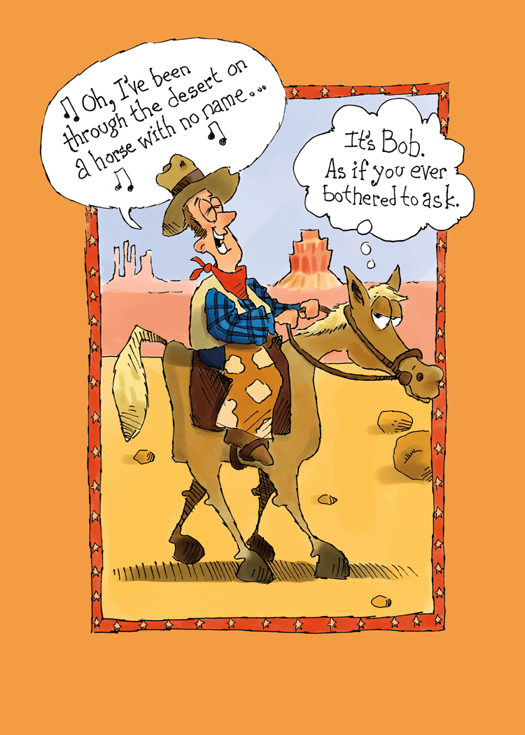 Horse With No Name (Belated Birthday)