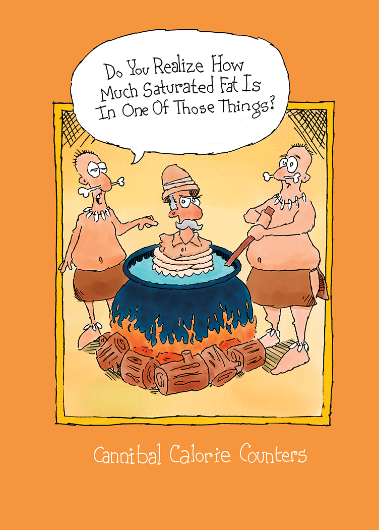 CANNIBAL CALORIE COUNTER (Birthday)