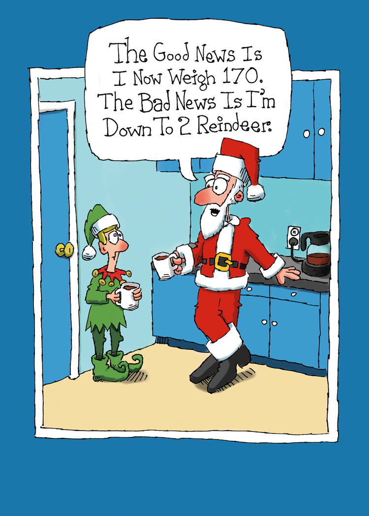 LOW CARB SANTA (Happy Holidays)